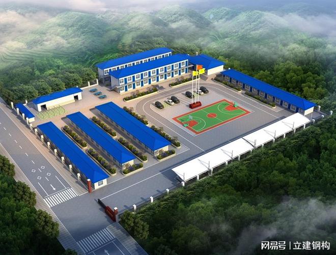 kaiyun网站：河南立建钢构：彩钢板房属于移动房屋建筑应用在哪些地方呢？(图1)