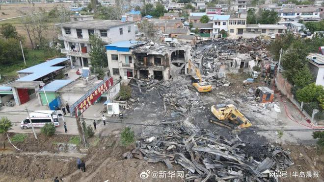 自建房火灾致9死遗体已全部找到(图1)