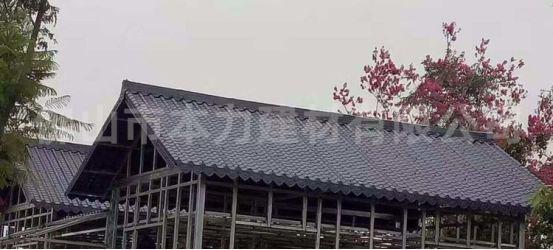 隔热黑科技燃爆夏日！树脂瓦为建筑披上“防晒衣(图2)
