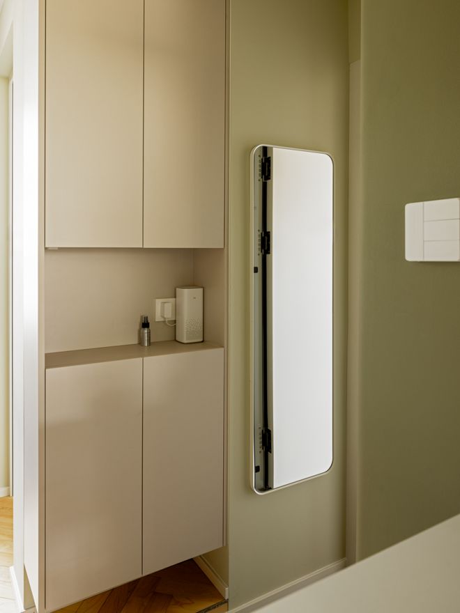 kaiyun：30㎡长条户型靠日式工艺让独居女生过上“隐士生活”(图2)