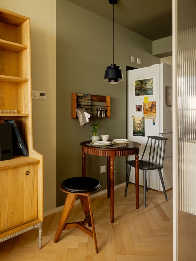 kaiyun：30㎡长条户型靠日式工艺让独居女生过上“隐士生活”(图10)