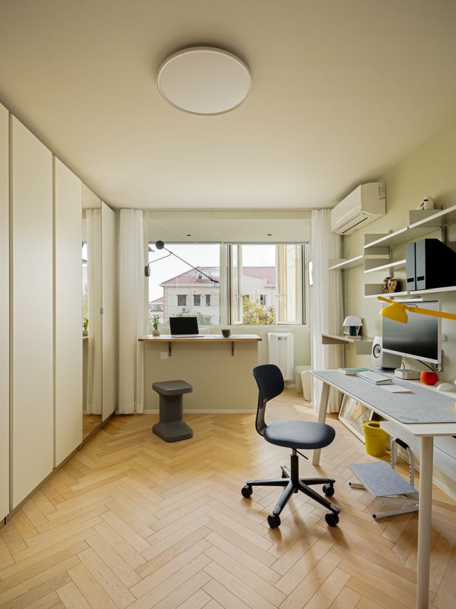 kaiyun：30㎡长条户型靠日式工艺让独居女生过上“隐士生活”(图16)