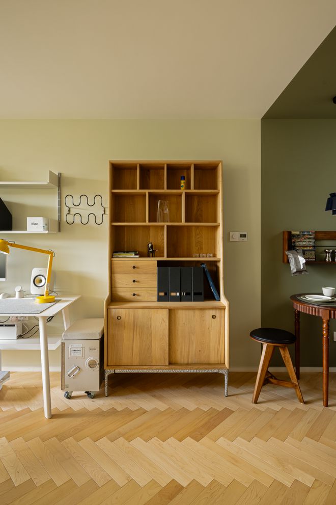 kaiyun：30㎡长条户型靠日式工艺让独居女生过上“隐士生活”(图20)