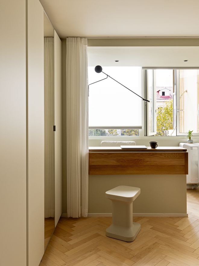 kaiyun：30㎡长条户型靠日式工艺让独居女生过上“隐士生活”(图18)