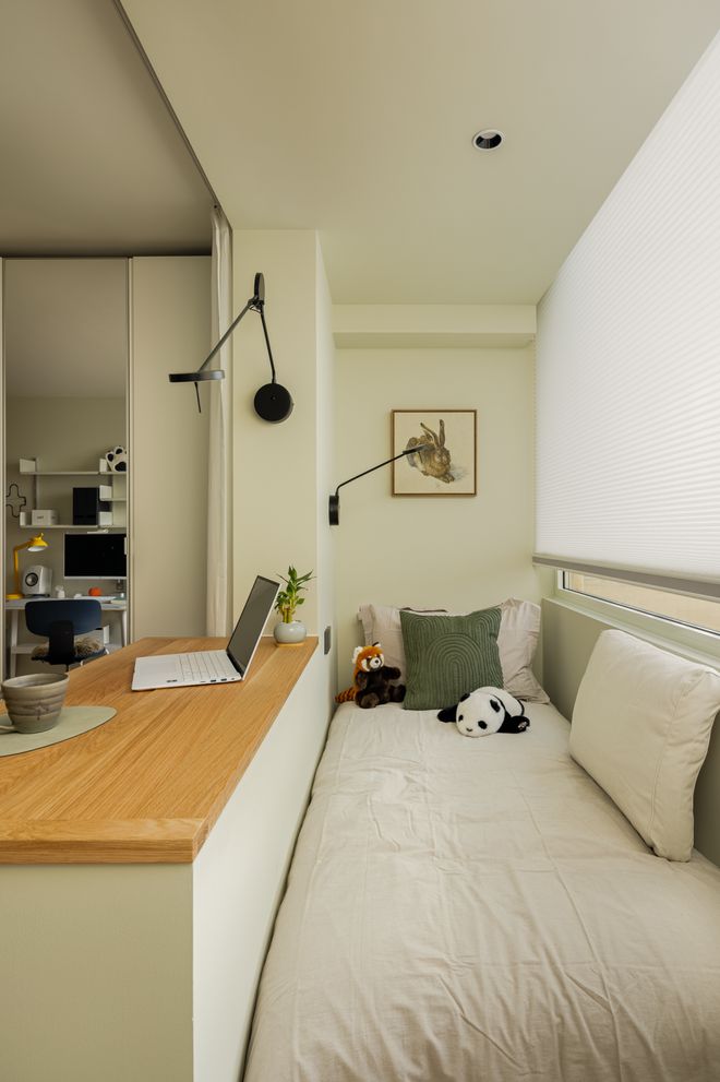 kaiyun：30㎡长条户型靠日式工艺让独居女生过上“隐士生活”(图23)