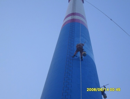 专业冷却塔外墙彩绘装饰（烟囱出新）2024一览(图3)