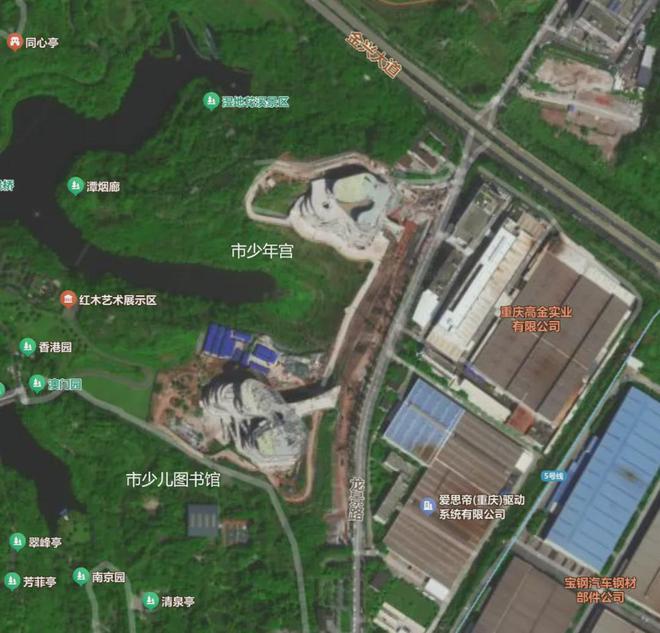 重庆园博园神秘地标建筑建成多年仍未投入使用现场野草丛生(图7)