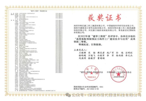 创新指引未来——现代营造荣获“建华工程奖”三等奖(图4)