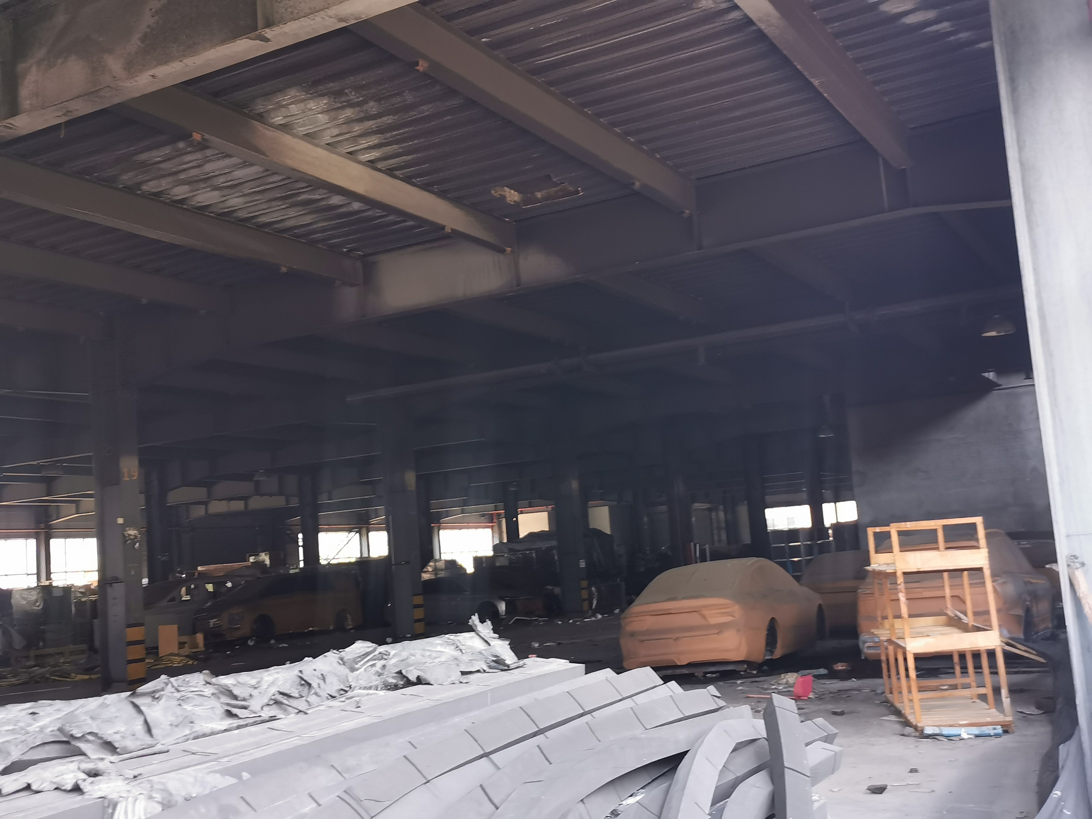 众泰汽车杭州工厂已被永康产投接手：总装车间改造完成涂装等车间待拆重建(图6)