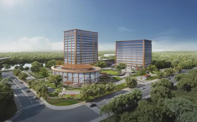 kaiyun网站：斥资12亿！深圳第一大民企的湖南总部大楼！土豪金配色！(图6)