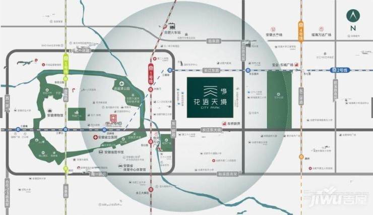 瑶海区中国铁建花语天境【合肥所有楼盘-在售楼盘大全】(图2)